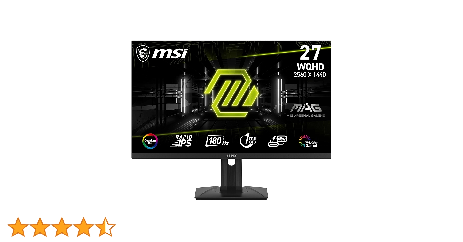 【未開封品】 MSI MAG 274QRF QD E2 MSI MAG 274QRF QD E2 - All About Gaming | Gaming Monitor | MSI